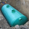 Fiberglass wastewater treatment sewage frp septic tank